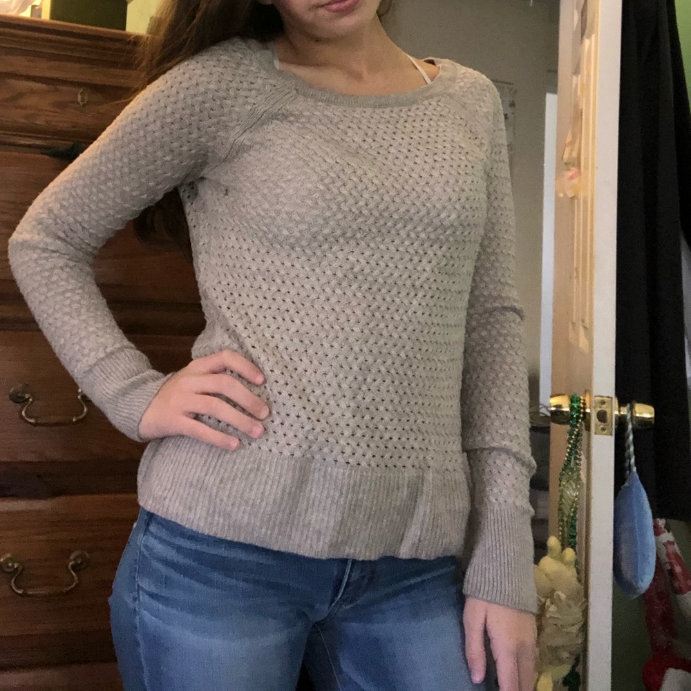 beige knit